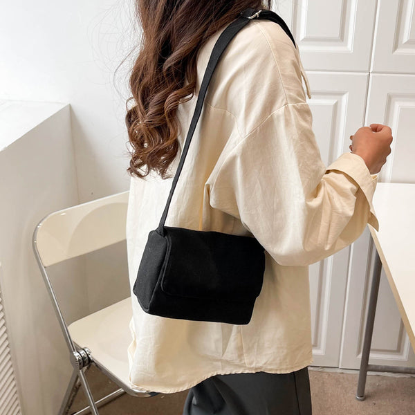 Spring New Korean Style Simple Shoulder Bag For Women